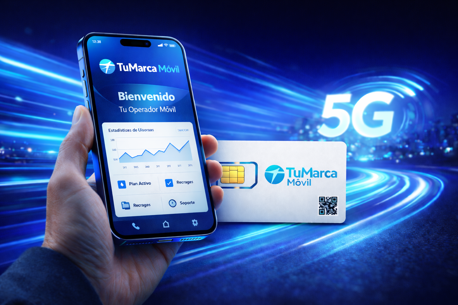 Plataforma White Label - Tu Marca Móvil